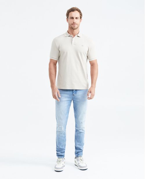 Camiseta Polo Slim Fit para Hombre