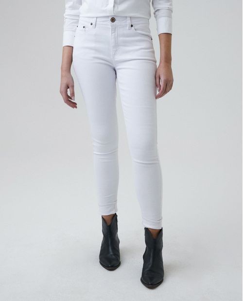 Jean de Mujer High Rise Pulse Blanco