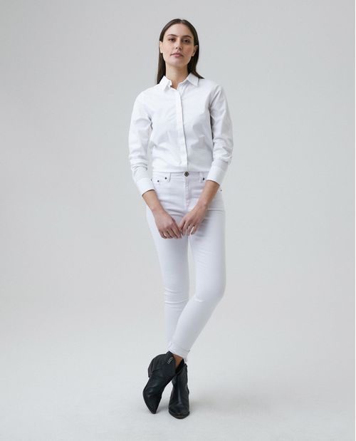 Jean de Mujer High Rise Pulse Blanco