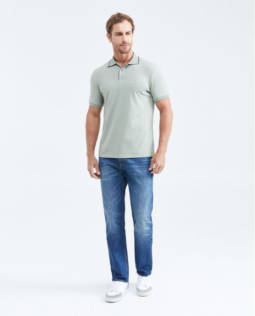 Camiseta Polo Slim Fit para Hombre
