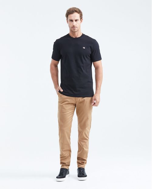Pantalón Tipo Chino Regular Fit Boot Cut para Hombre