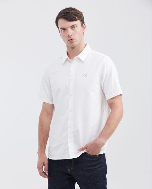 Camisa Manga Corta de Algodón para Hombre