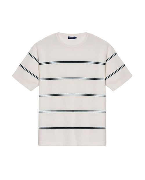 Camiseta Tejida de Rayas para Hombre