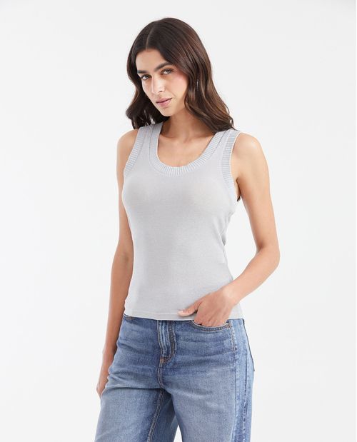 Camiseta Tipo Tank Top para Mujer
