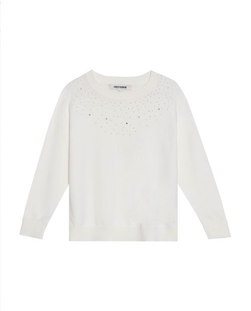 Suéter Tejido Con Brillo para Mujer