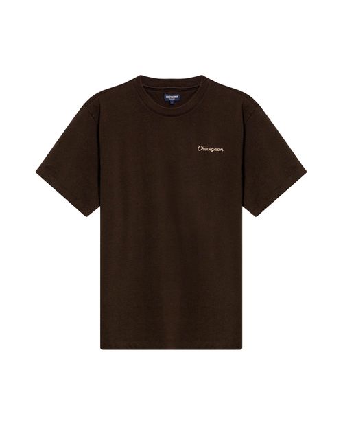 Camiseta de Hombre Rodeo Classic Fit Manga Corta con Bordados en Frente y Espalda Jersey Varsovia en Algodón